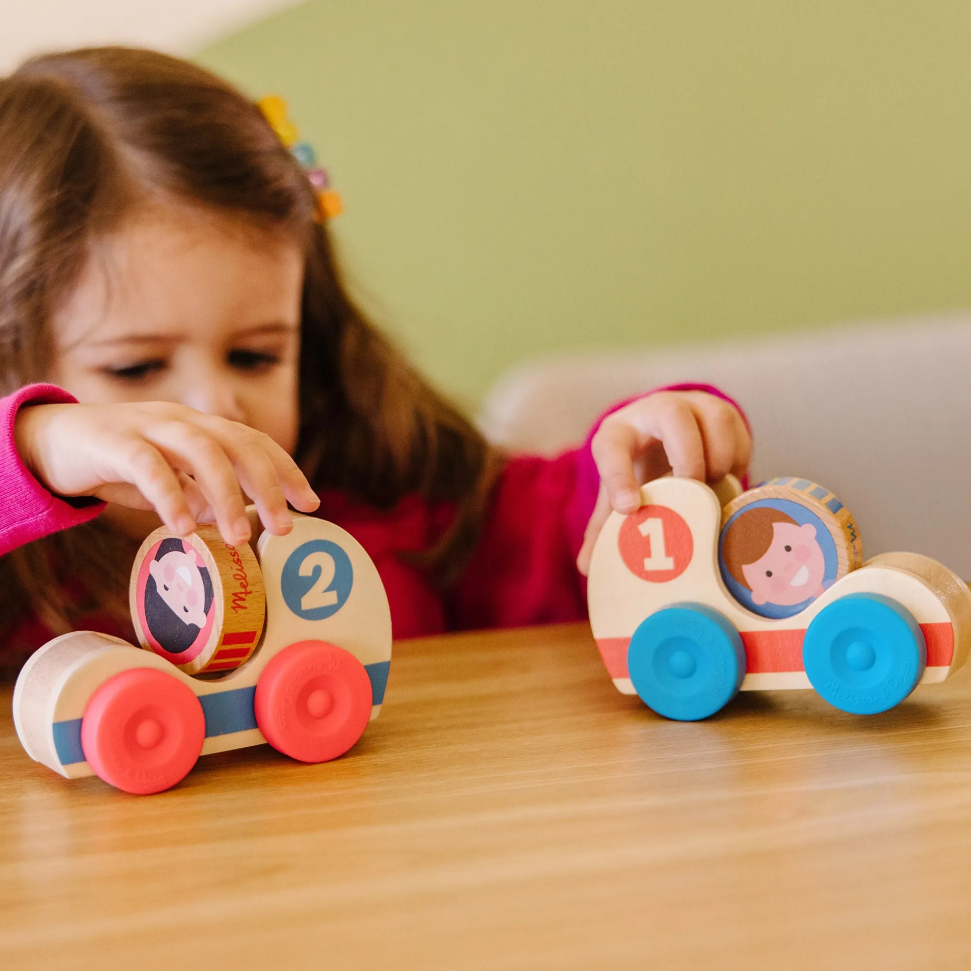 GO Tots Wooden Race Cars>Melissa & Doug Best
