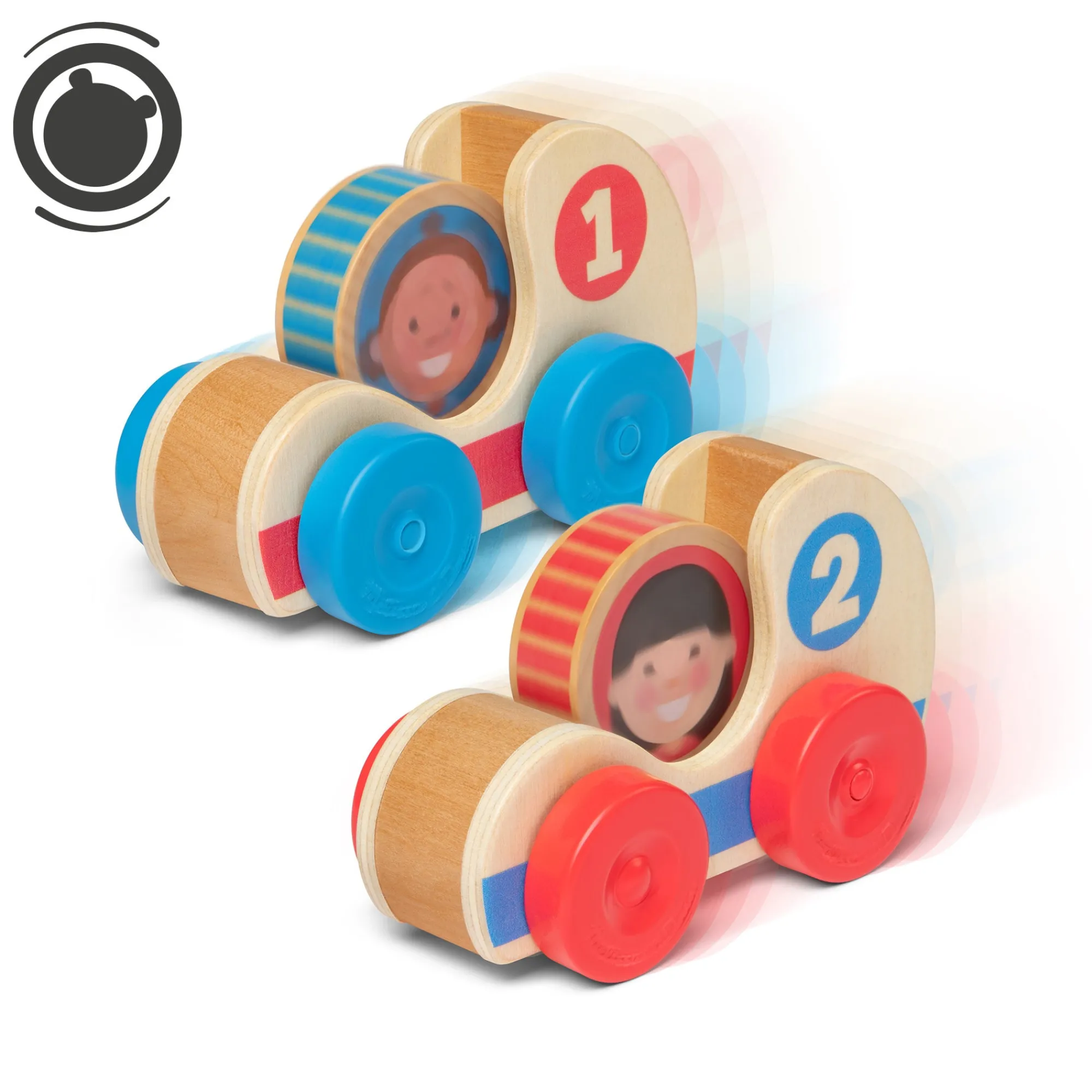GO Tots Wooden Race Cars>Melissa & Doug Best