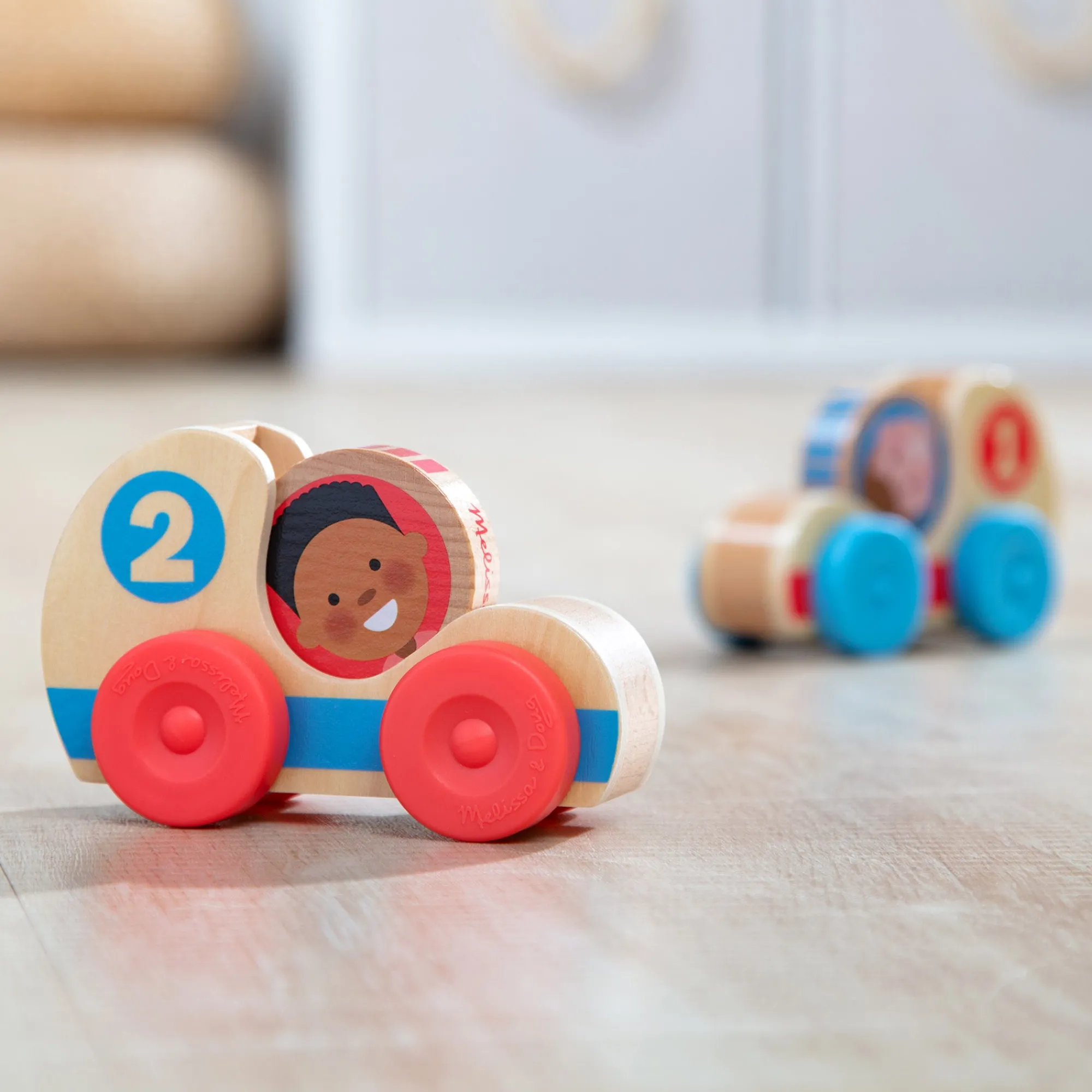 GO Tots Wooden Race Cars>Melissa & Doug Best