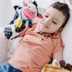 Hand Puppet 2-Pack: Farm Friends, Zoo Friends><noscript><img width=