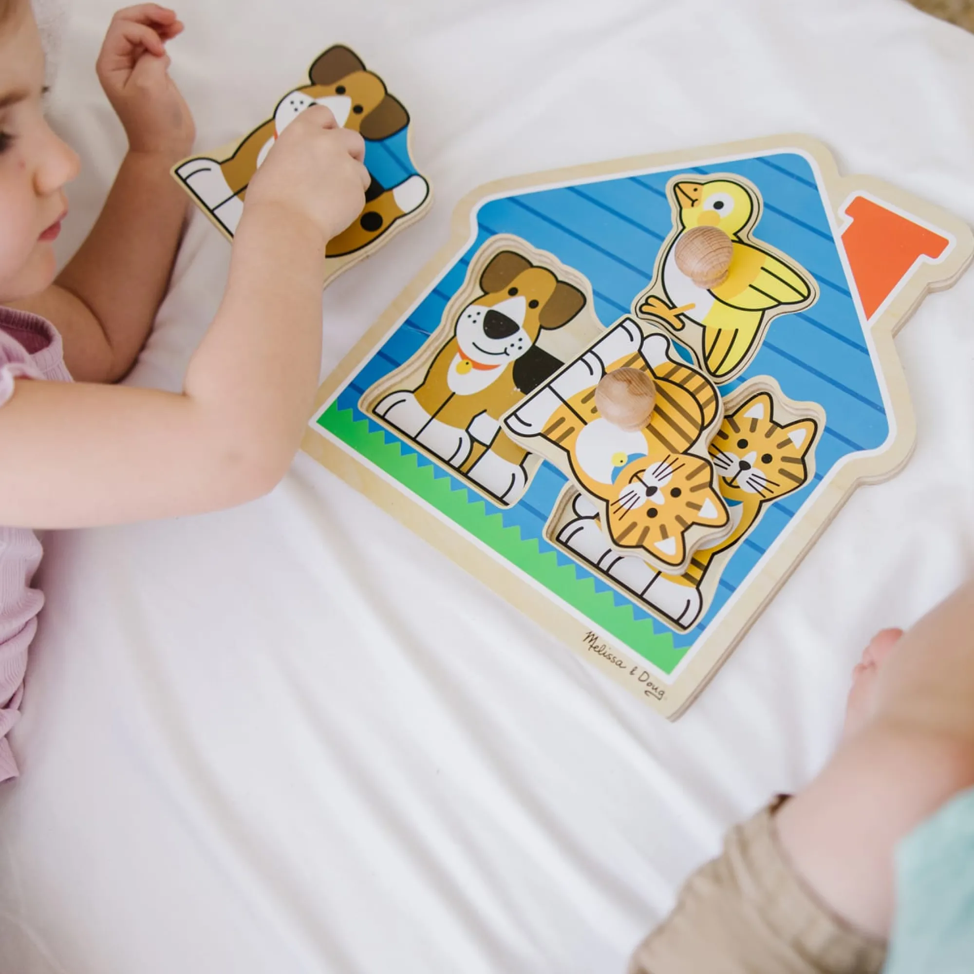 House Pets Jumbo Knob Puzzle - 3 Pieces>Melissa & Doug Sale