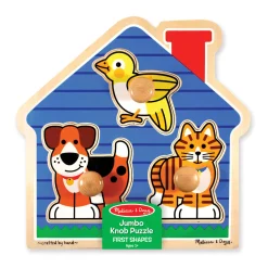 House Pets Jumbo Knob Puzzle - 3 Pieces><noscript><img width=