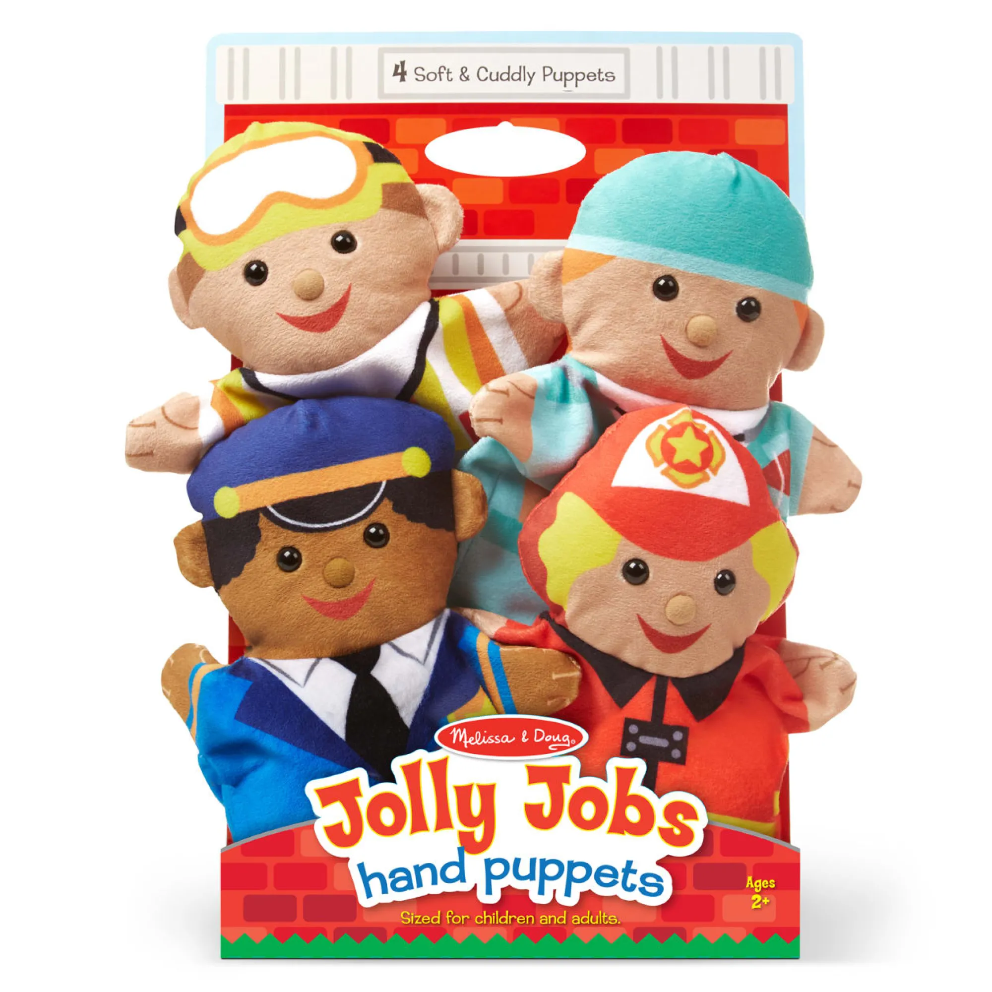 Jolly Helpers Hand Puppets>Melissa & Doug