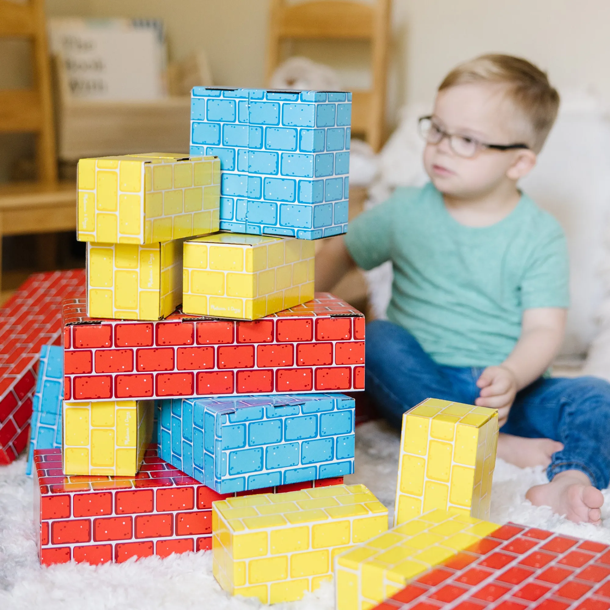 Jumbo Cardboard Blocks - 24 Pieces>Melissa & Doug Sale