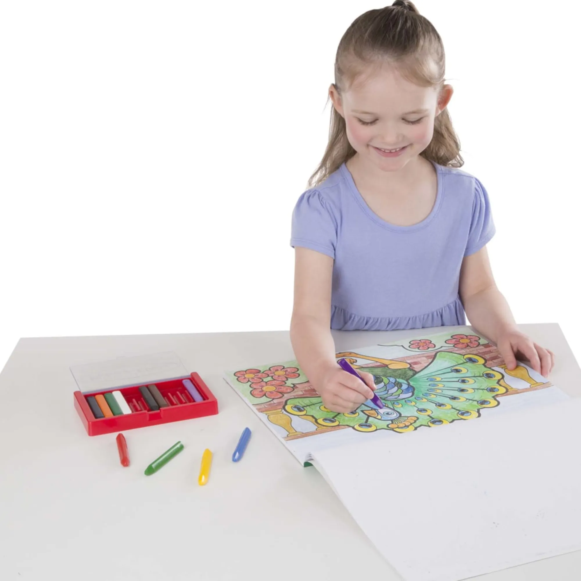Jumbo Coloring Pad - Animals>Melissa & Doug