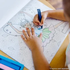 Jumbo Coloring Pad - Princess & Fairy><noscript><img width=