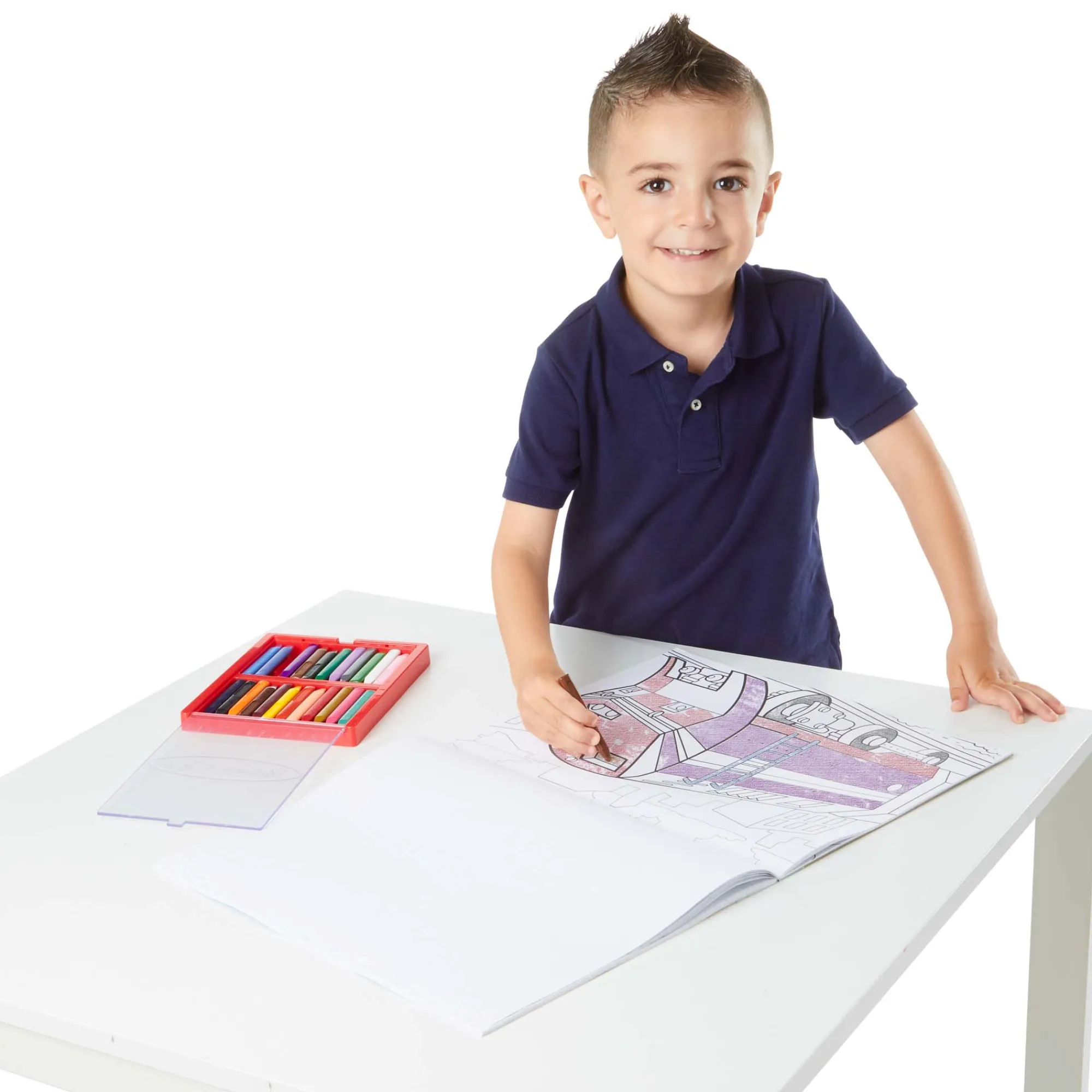 Jumbo Coloring Pad - Vehicles>Melissa & Doug Online