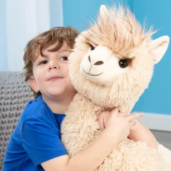 Jumbo Llama Stuffed Plush Animal><noscript><img width=