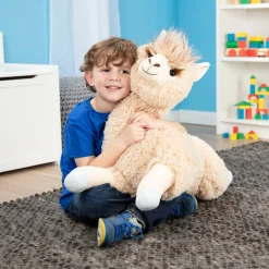 Jumbo Llama Stuffed Plush Animal><noscript><img width=