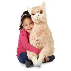 Jumbo Llama Stuffed Plush Animal><noscript><img width=