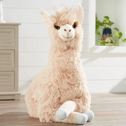 Jumbo Llama Stuffed Plush Animal><noscript><img width=