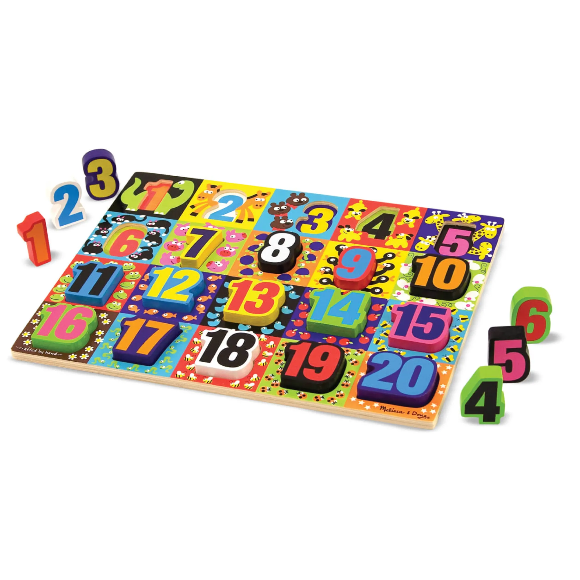 Jumbo Numbers Chunky Puzzle>Melissa & Doug Outlet