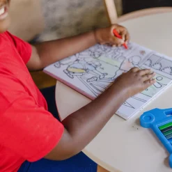 Jumbo 50-Page Kids' Coloring Pad - Space, Sharks, Sports, and More><noscript><img width=