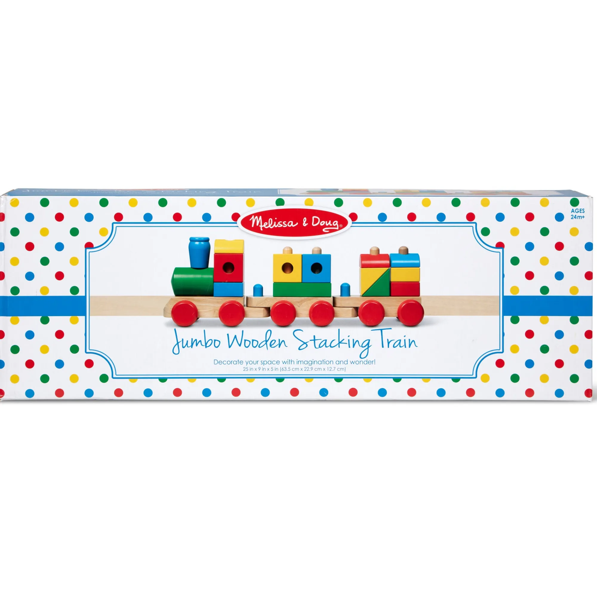Jumbo Wooden Stacking Train – Classic>Melissa & Doug Discount