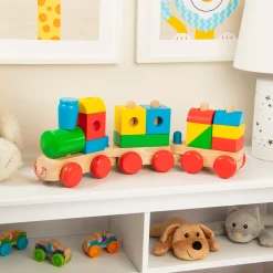Jumbo Wooden Stacking Train – Classic><noscript><img width=