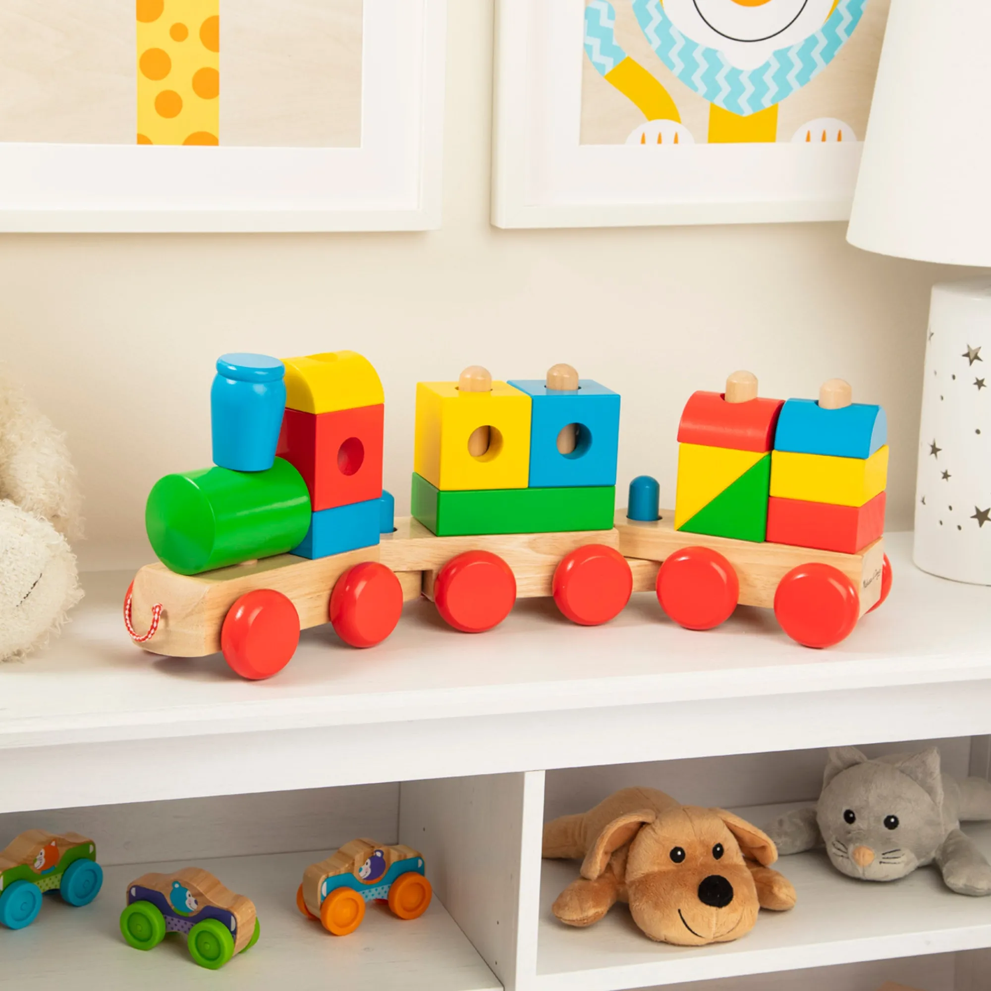 Jumbo Wooden Stacking Train – Classic>Melissa & Doug Discount