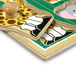 Jungle Friends Jumbo Knob Puzzle - 3 Pieces><noscript><img width=