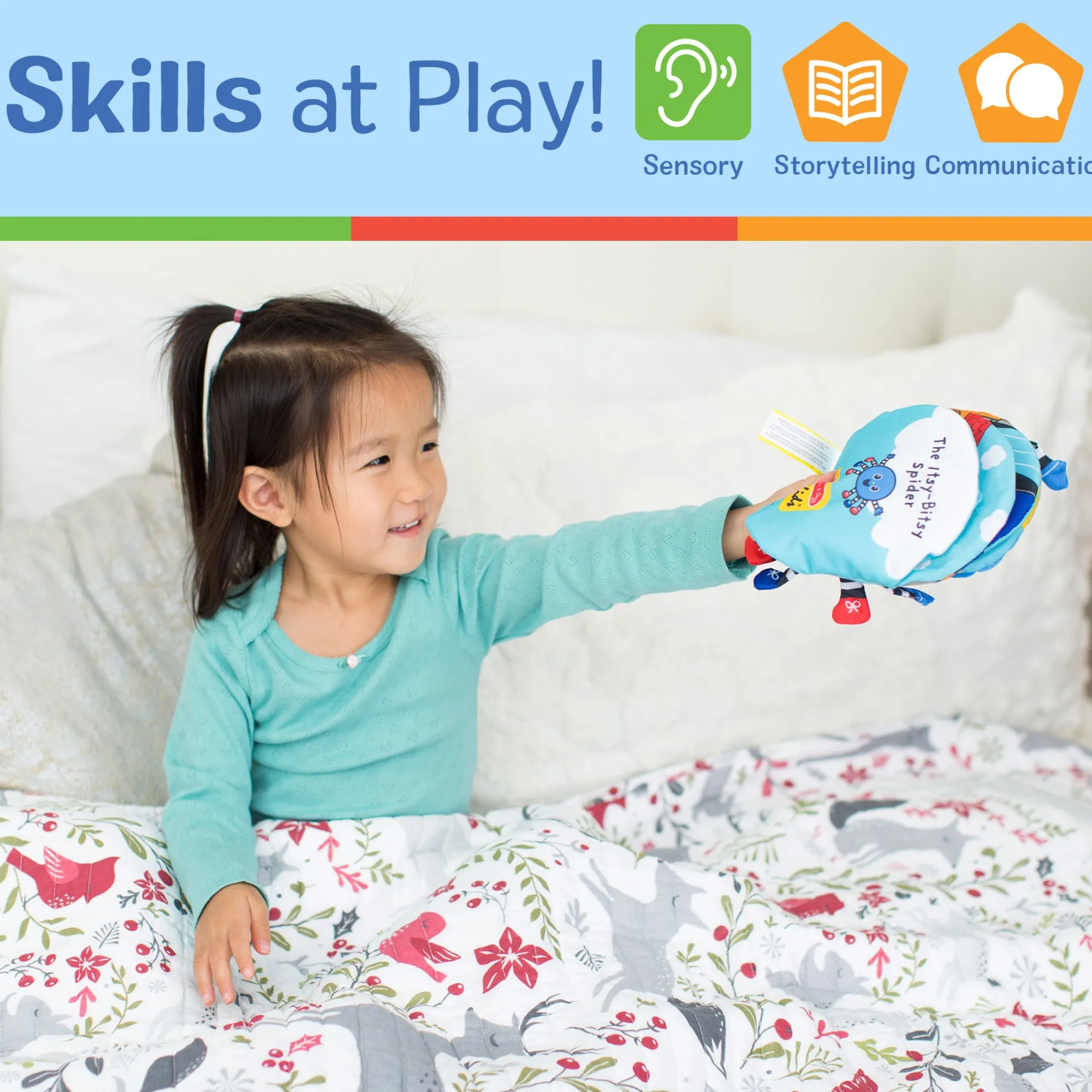 K's Kids Itsy-Bitsy Spider Soft Activity Book>Melissa & Doug Best