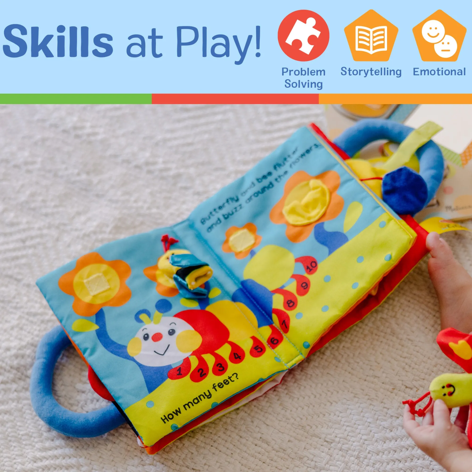 K’s Kids My First Activity Book Cloth Book>Melissa & Doug Discount