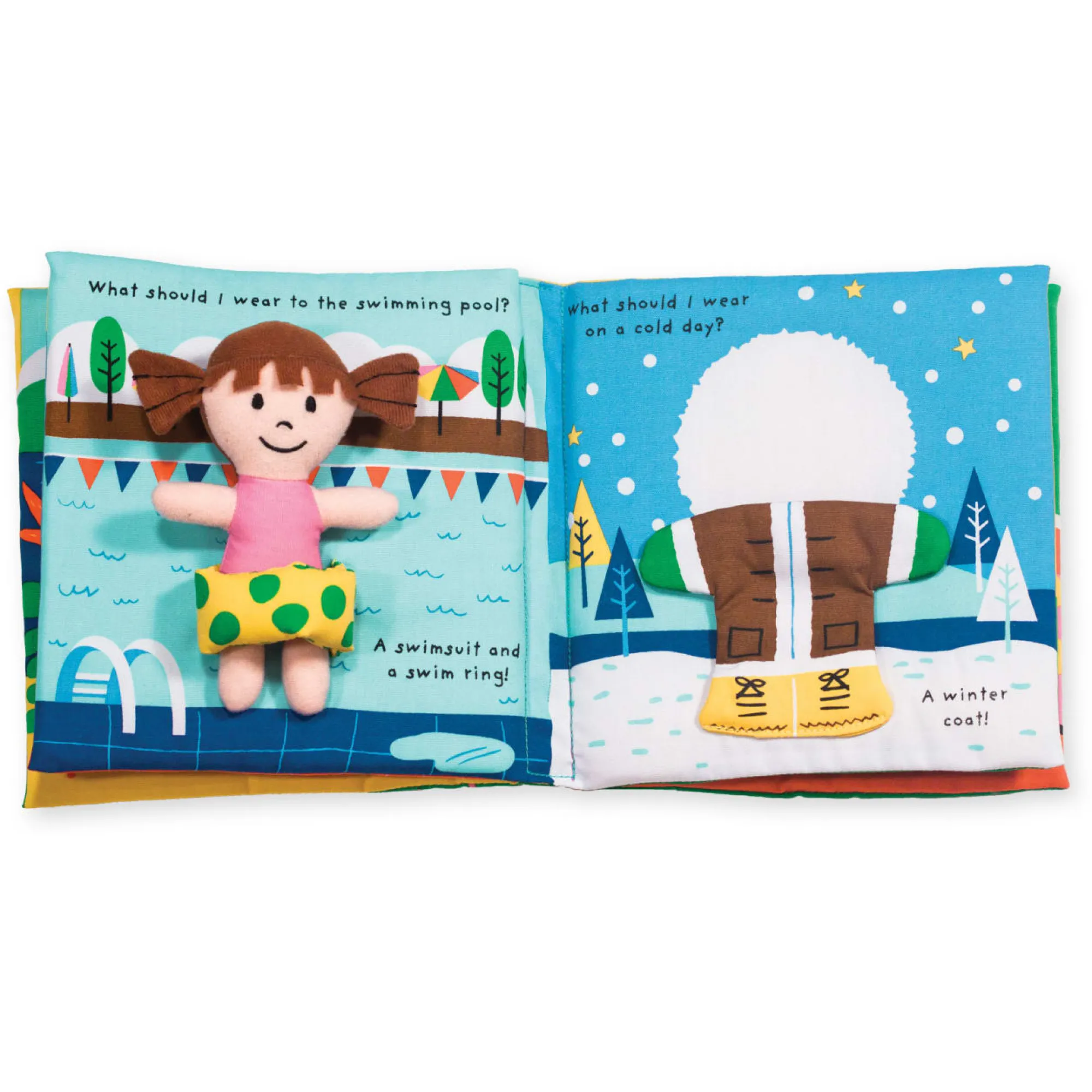 K’s Kids Soft Activity Book - What Should I Wear?>Melissa & Doug Clearance