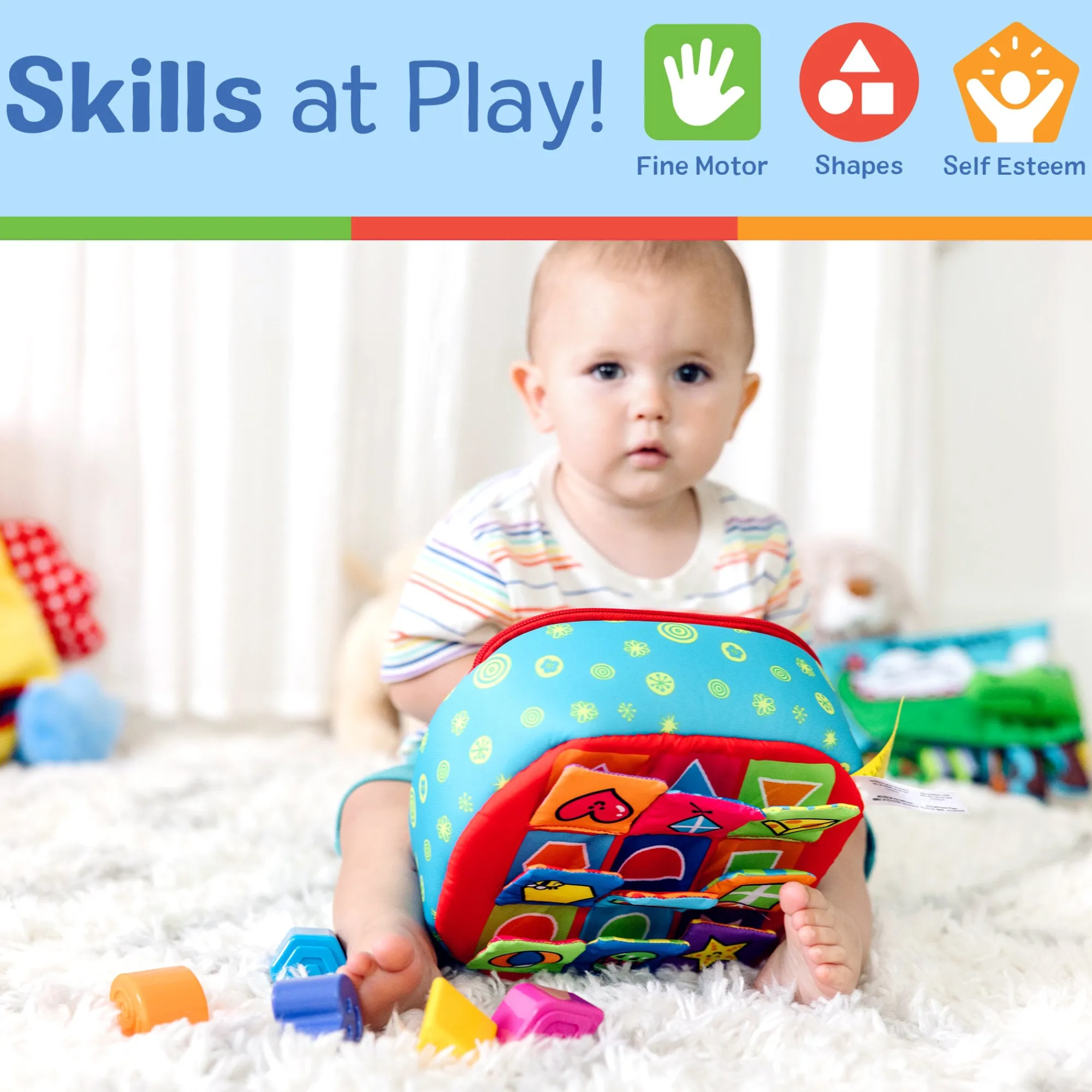 K's Kids Take-Along Shape Sorter>Melissa & Doug Outlet