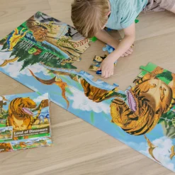 Land of Dinosaurs Floor Puzzle - 48 Pieces><noscript><img width=