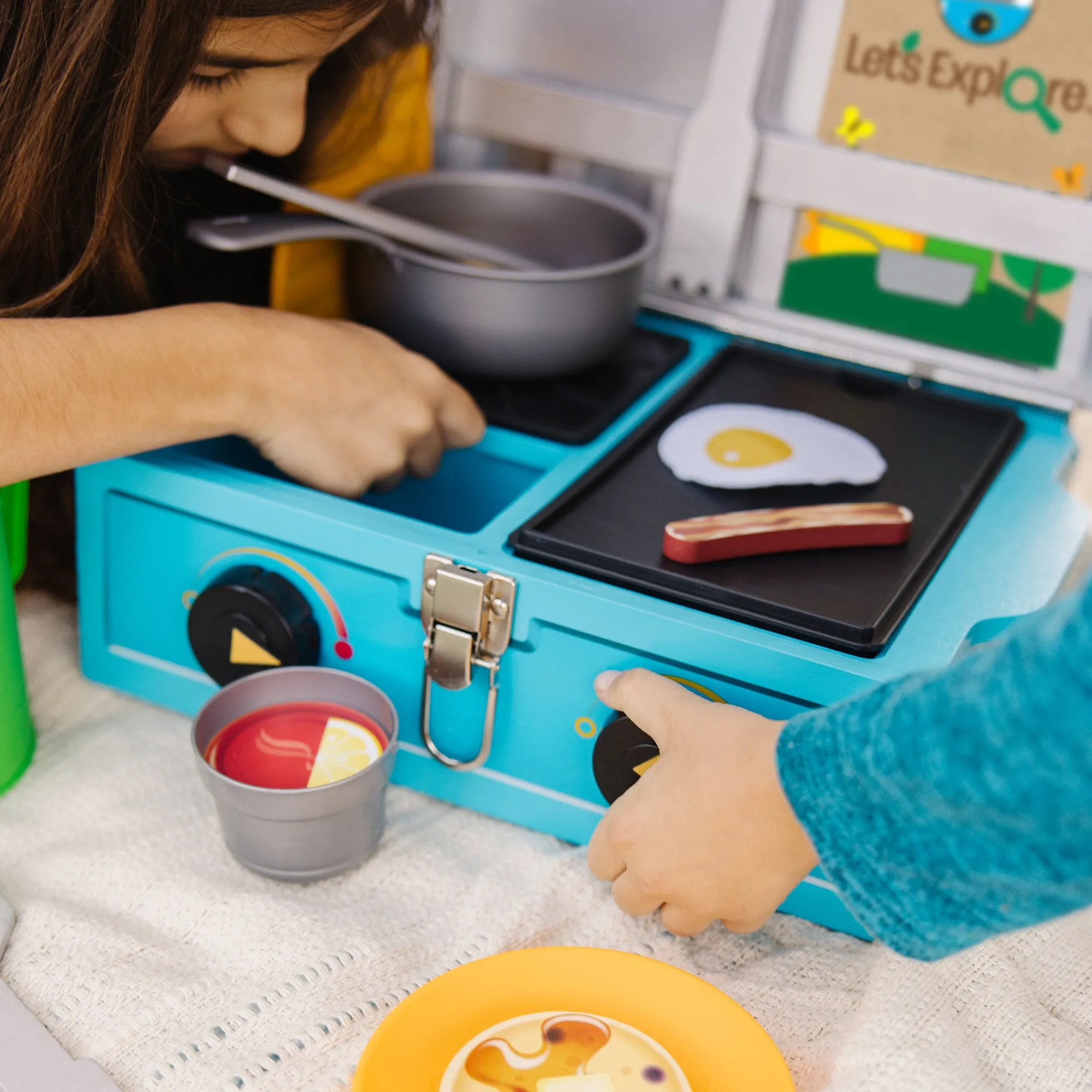 Let’s Explore Camp Stove Play Set>Melissa & Doug Hot