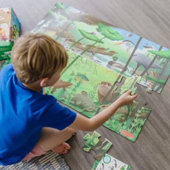 Let's Explore Double-Sided Seek & Find Puzzle>Melissa & Doug New