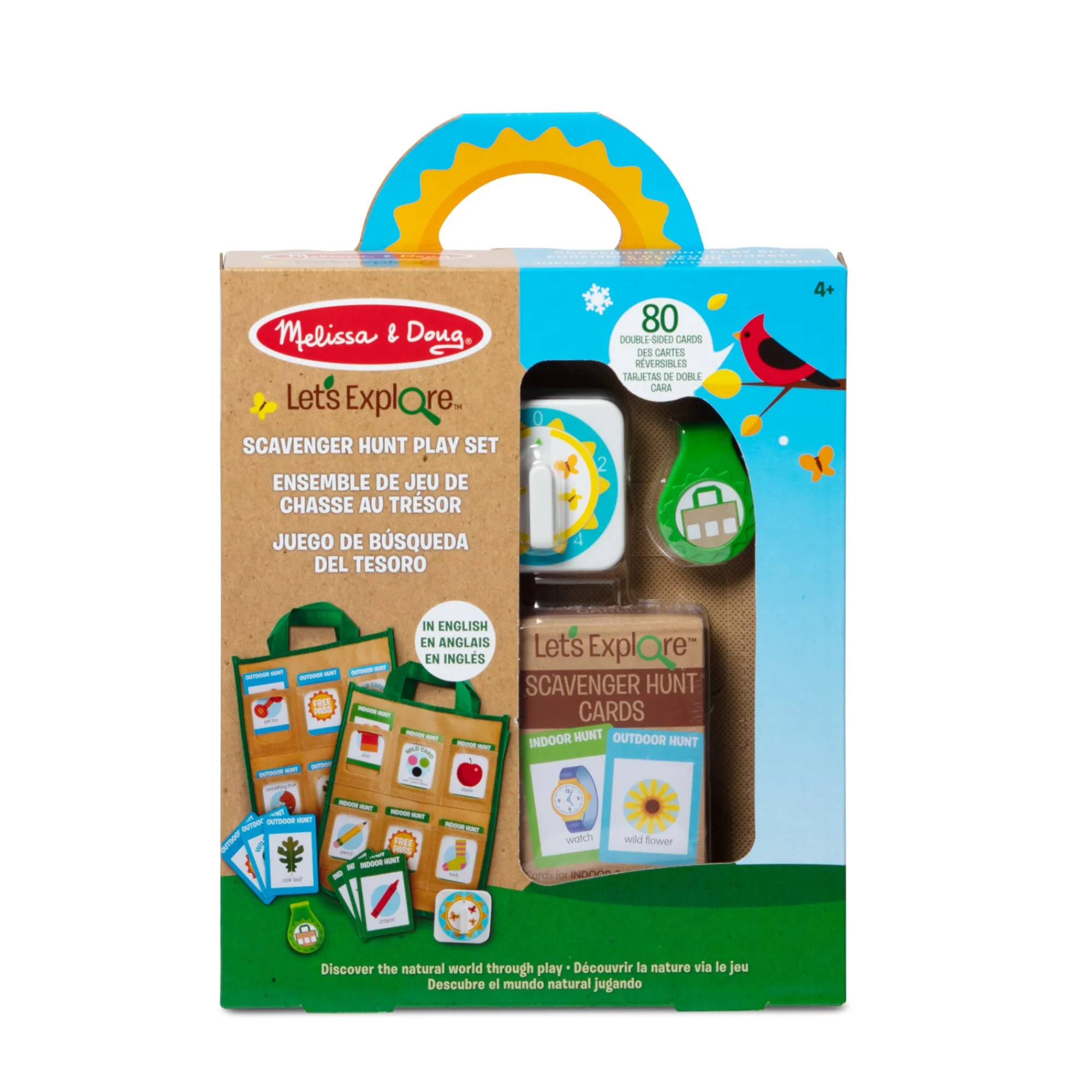 Let’s Explore Indoor/Outdoor Scavenger Hunt Play Set>Melissa & Doug Clearance