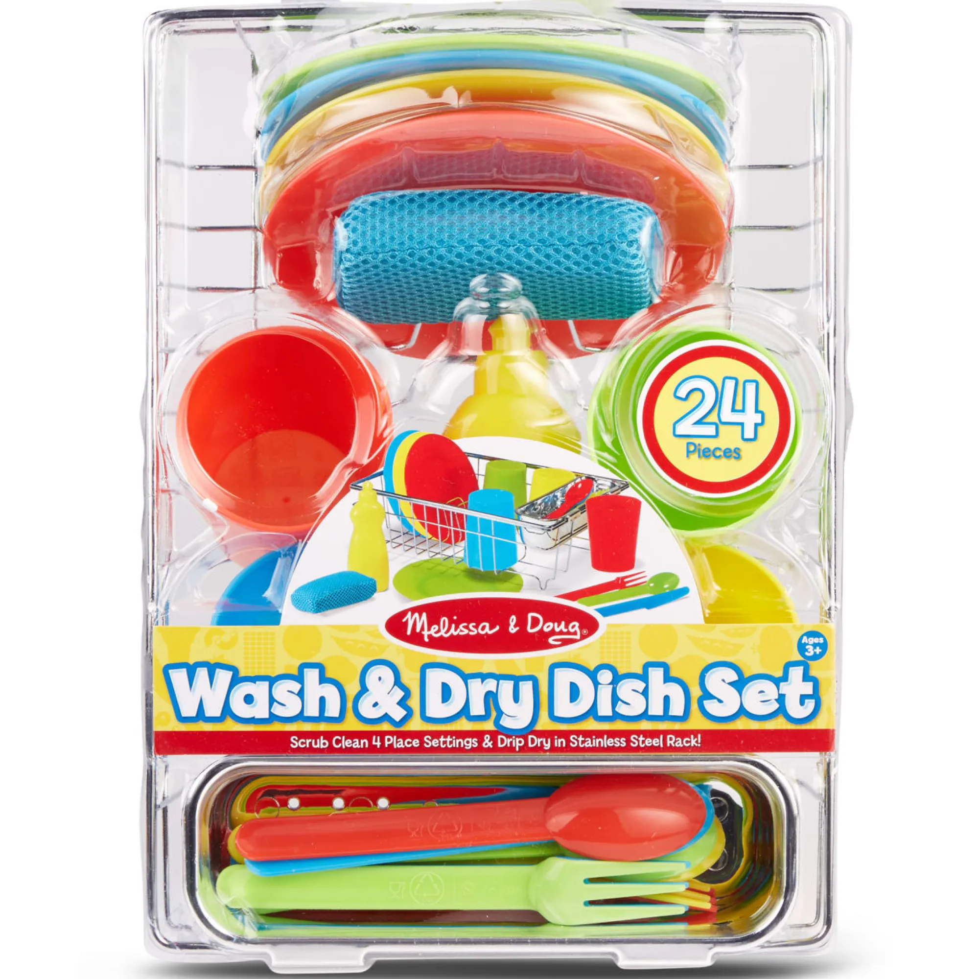 Let's Play House! Wash & Dry Dish Set>Melissa & Doug Outlet