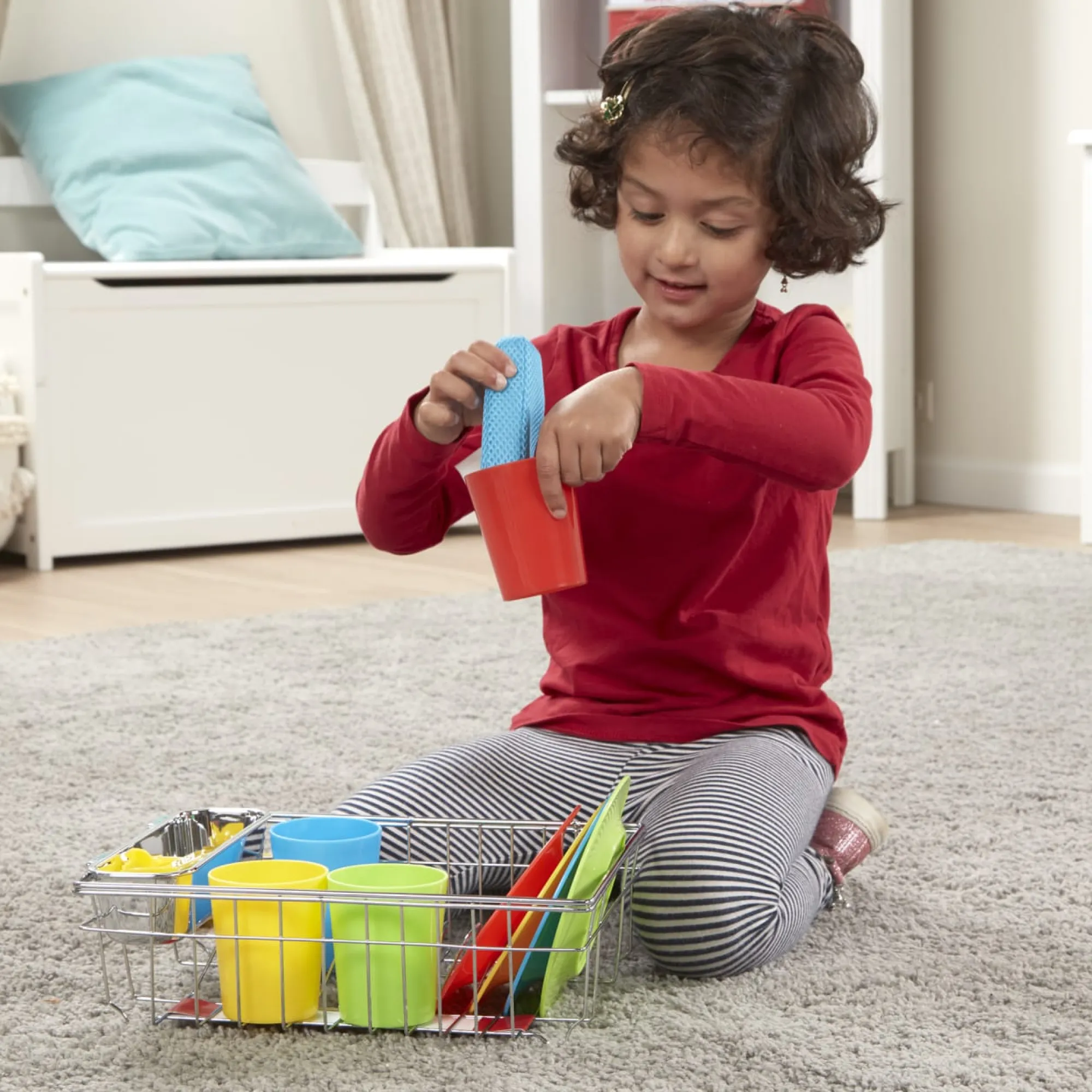 Let's Play House! Wash & Dry Dish Set>Melissa & Doug Outlet