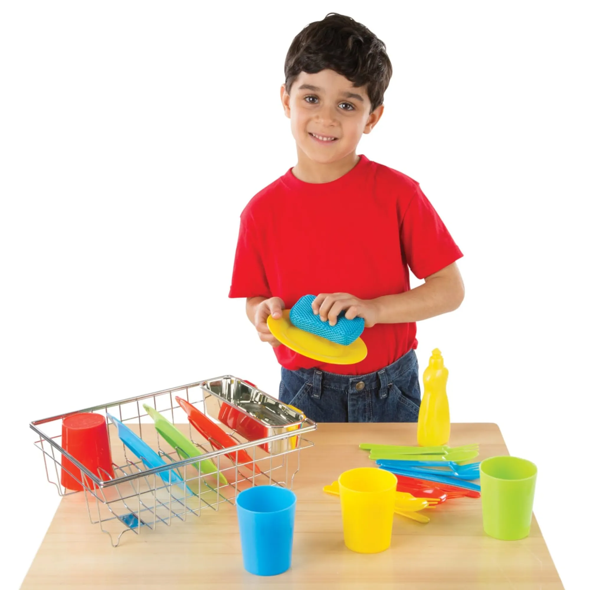 Let's Play House! Wash & Dry Dish Set>Melissa & Doug Outlet