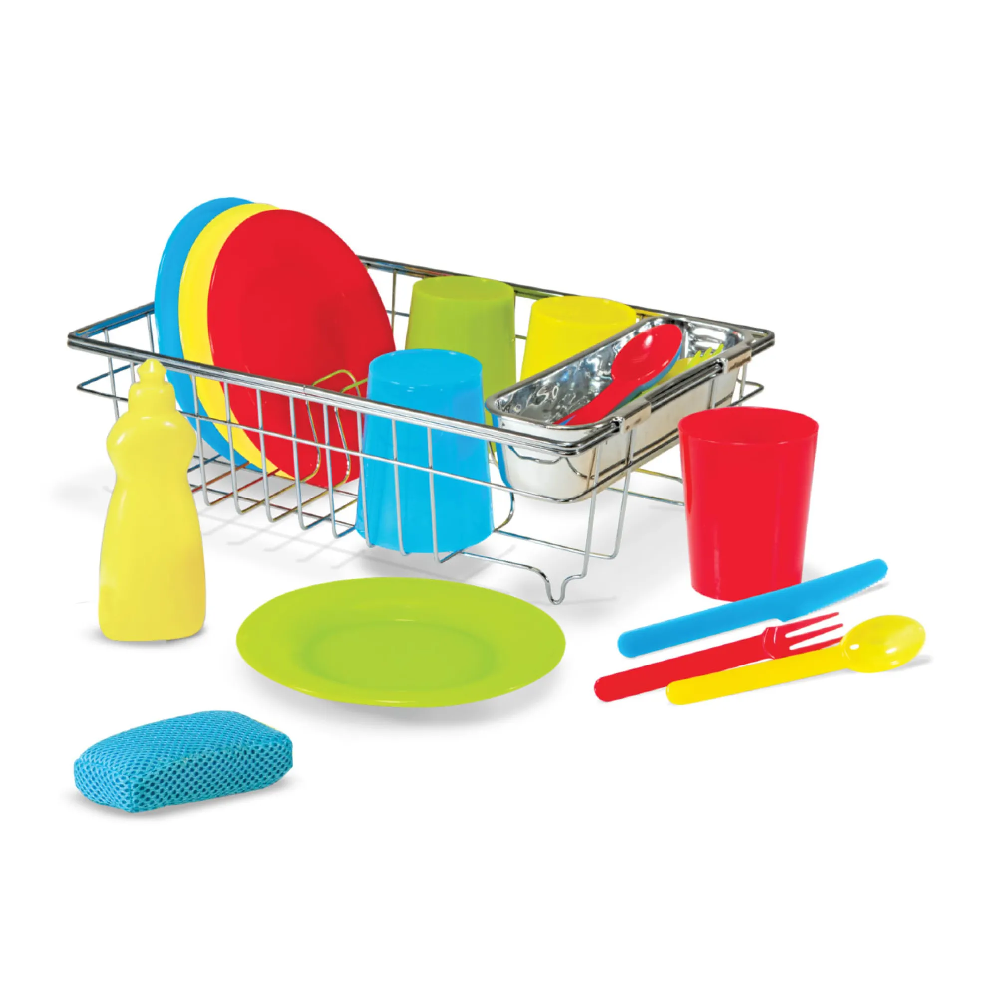 Let's Play House! Wash & Dry Dish Set>Melissa & Doug Outlet