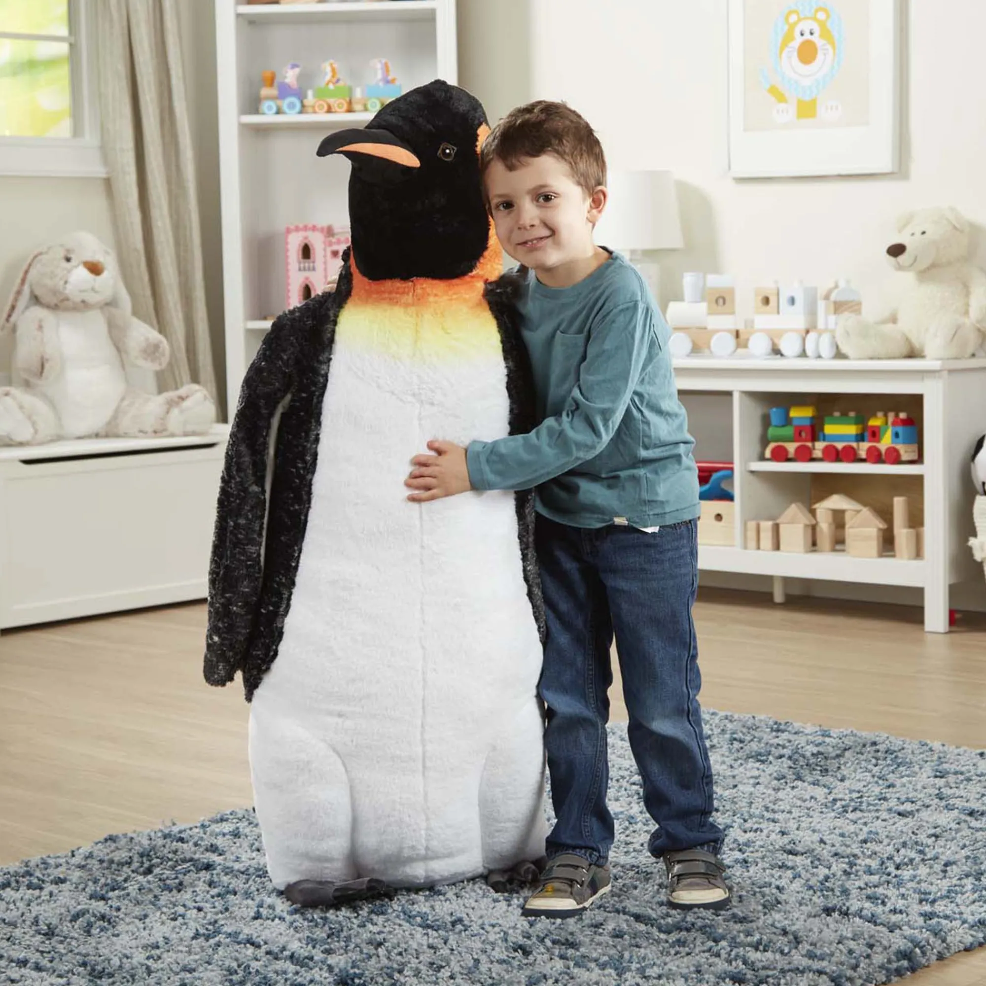 Lifelike Plush Emperor Penguin>Melissa & Doug Hot