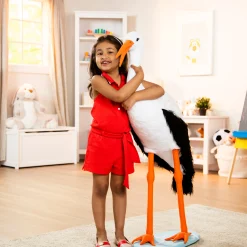 Lifelike Plush Stork><noscript><img width=