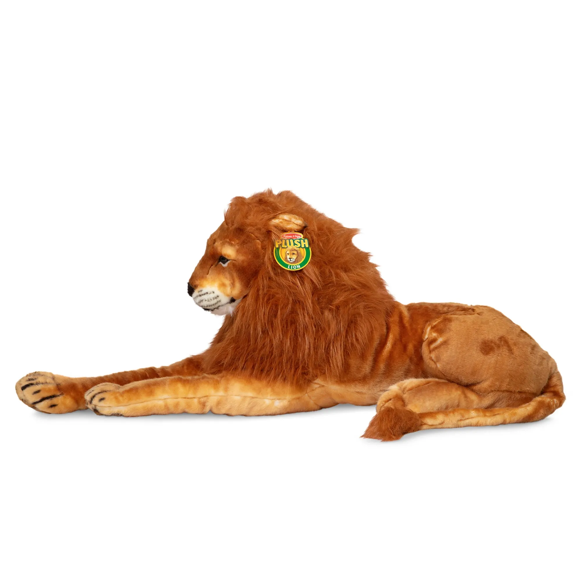 Lion Lifelike Plush Stuffed Animal>Melissa & Doug