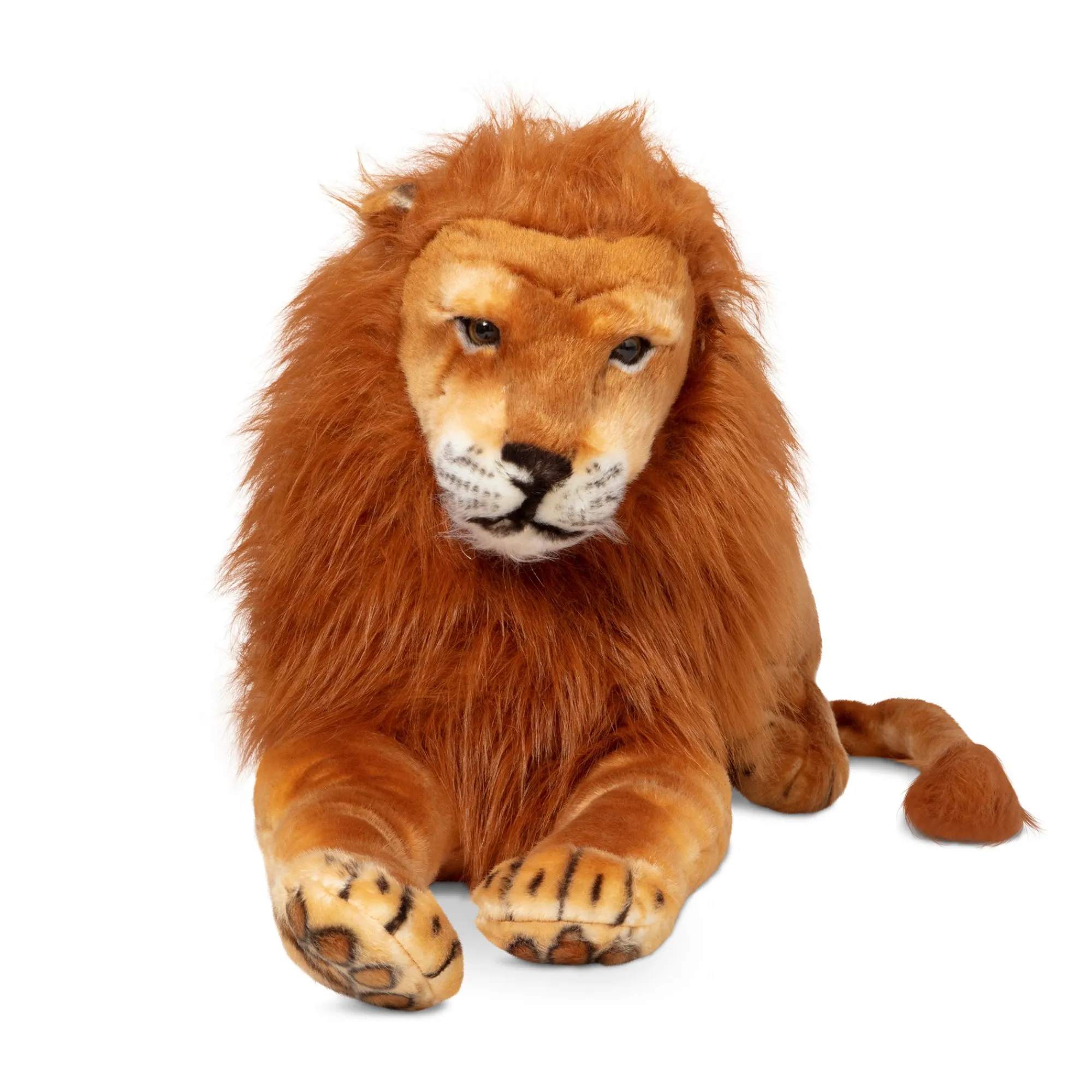 Lion Lifelike Plush Stuffed Animal>Melissa & Doug