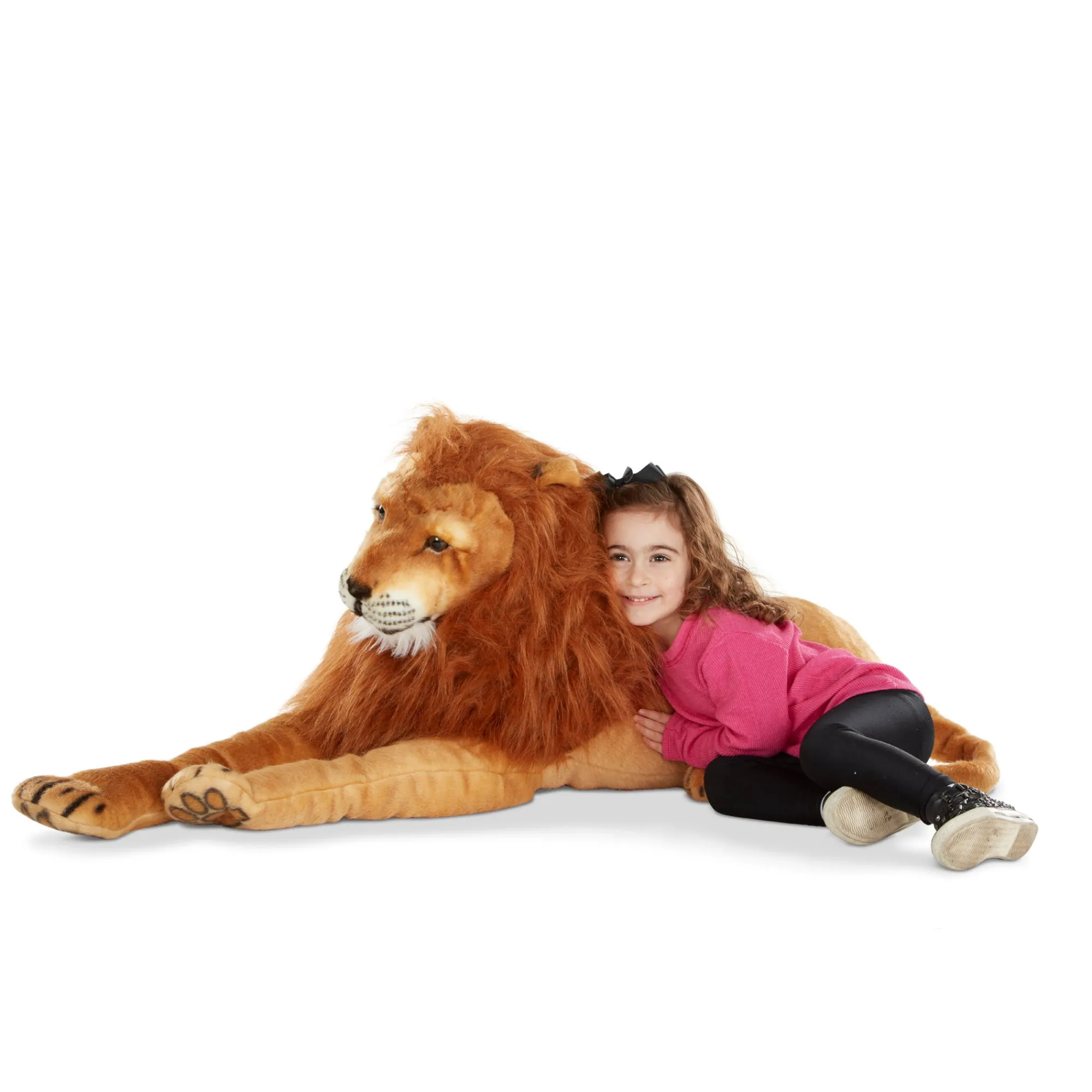 Lion Lifelike Plush Stuffed Animal>Melissa & Doug