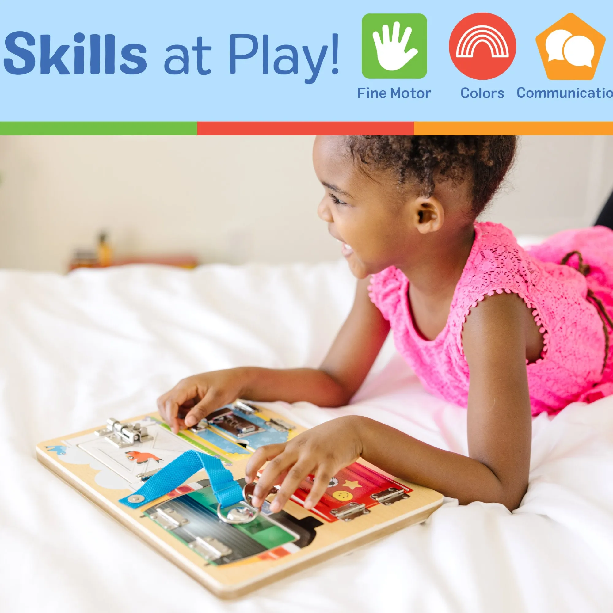 Locks & Latches Board>Melissa & Doug Hot
