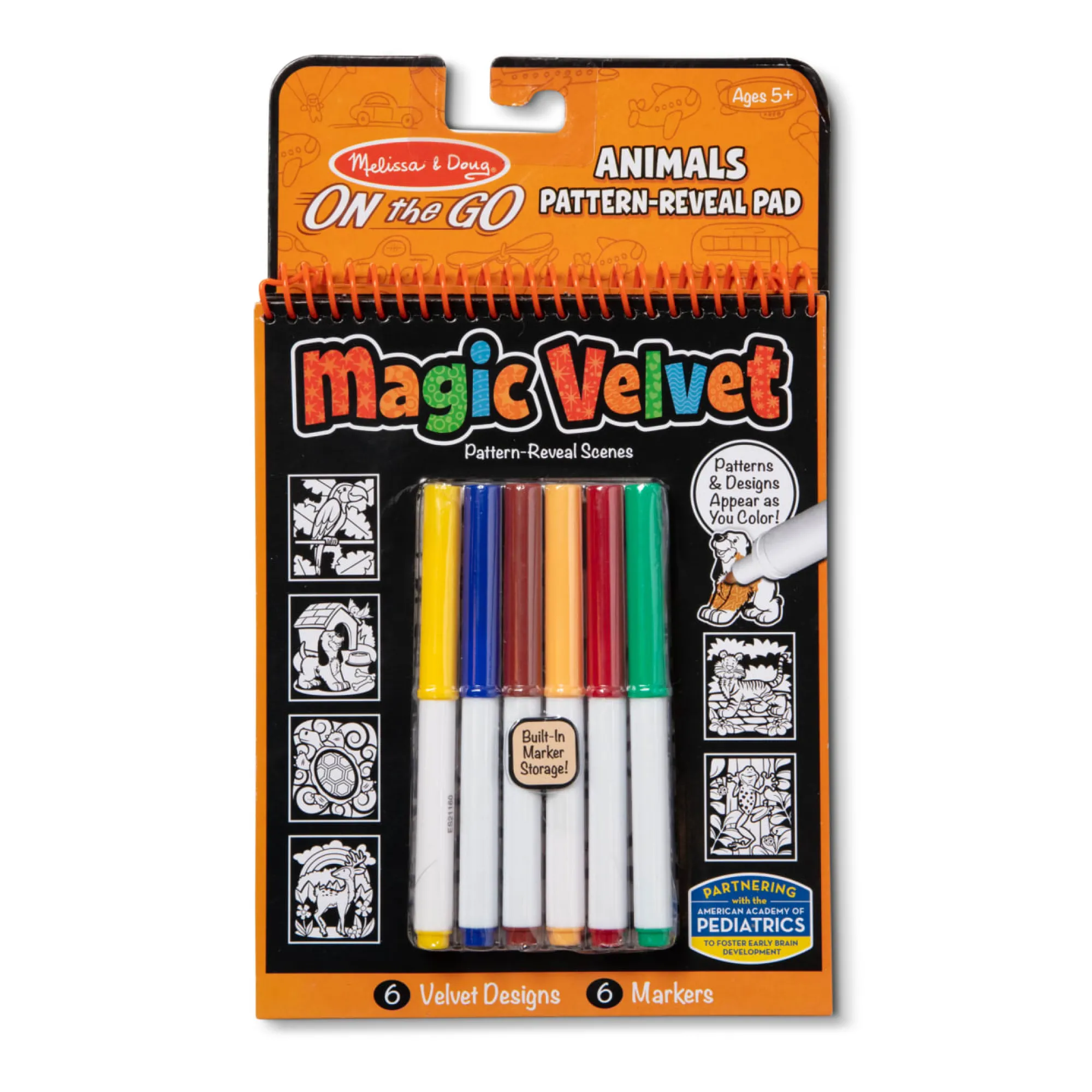 Magic Velvet Animal Scenes - On the Go Travel Activity>Melissa & Doug Best