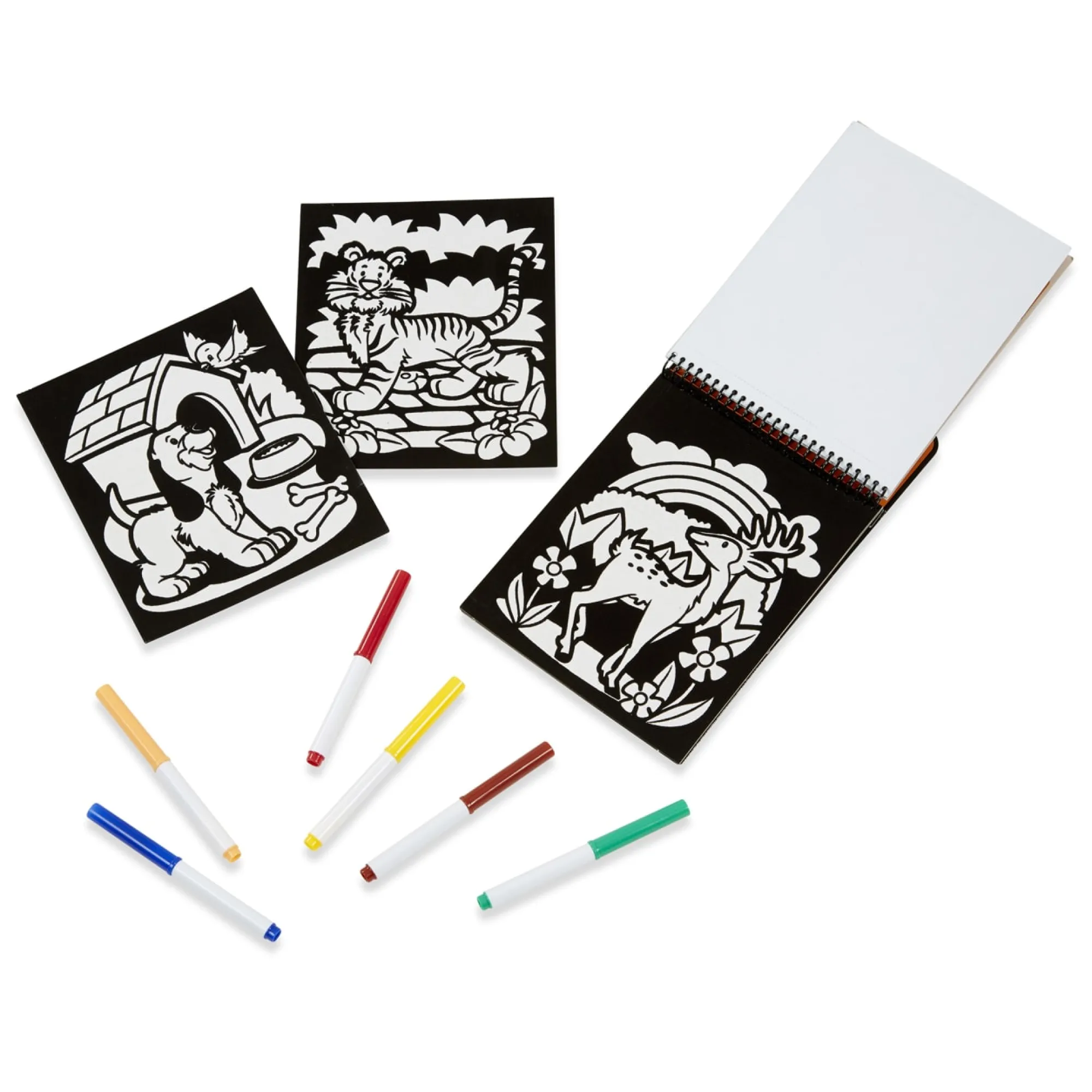 Magic Velvet Animal Scenes - On the Go Travel Activity>Melissa & Doug Best