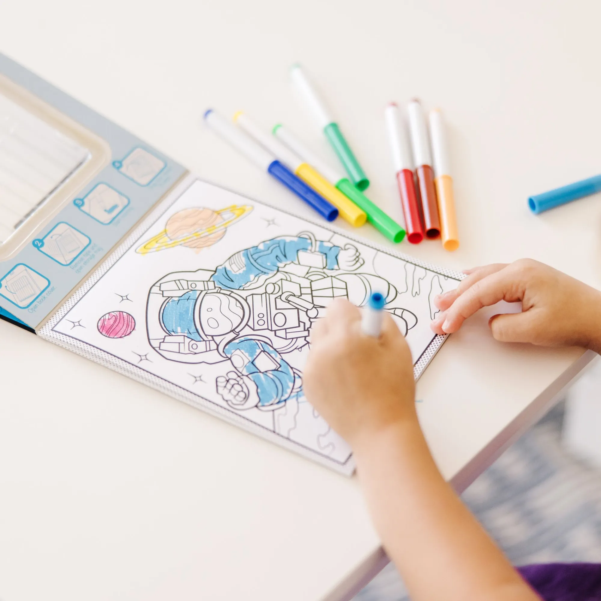 Magic-Pattern – Adventure Coloring Pad - On the Go Travel Activity>Melissa & Doug New