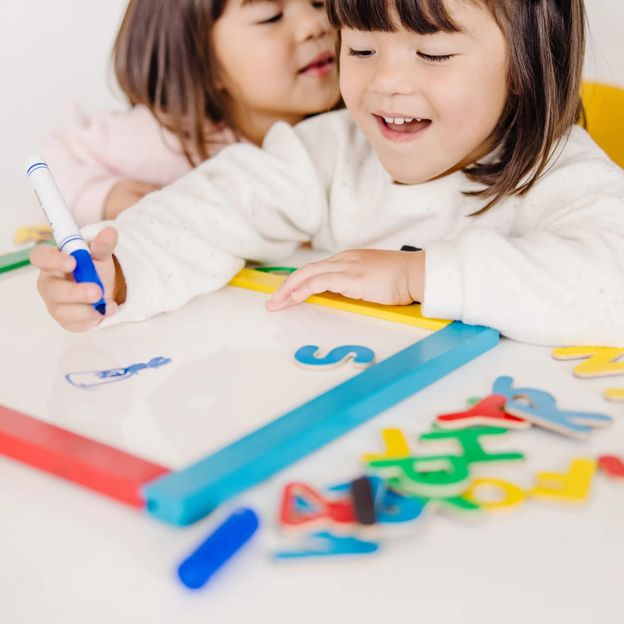 Magnetic Chalkboard & Dry-Erase Board (Uppercase)>Melissa & Doug Sale