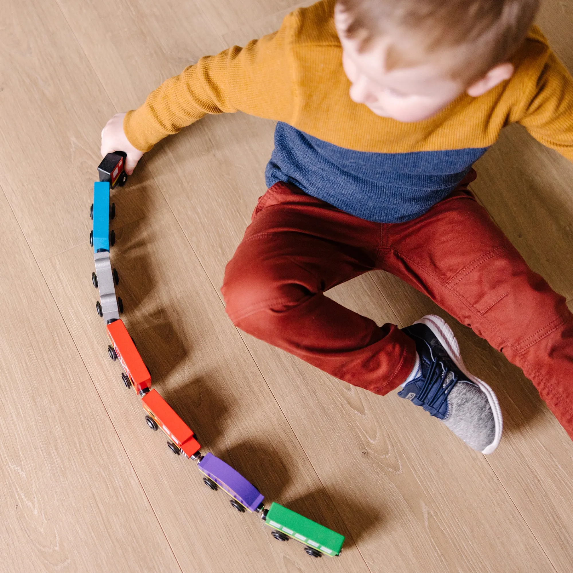 Magnetic Wooden Train Cars>Melissa & Doug Outlet