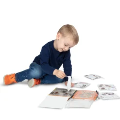 Make-a-Face – Safari Reusable Sticker Pad – On the Go Travel Activity><noscript><img width=