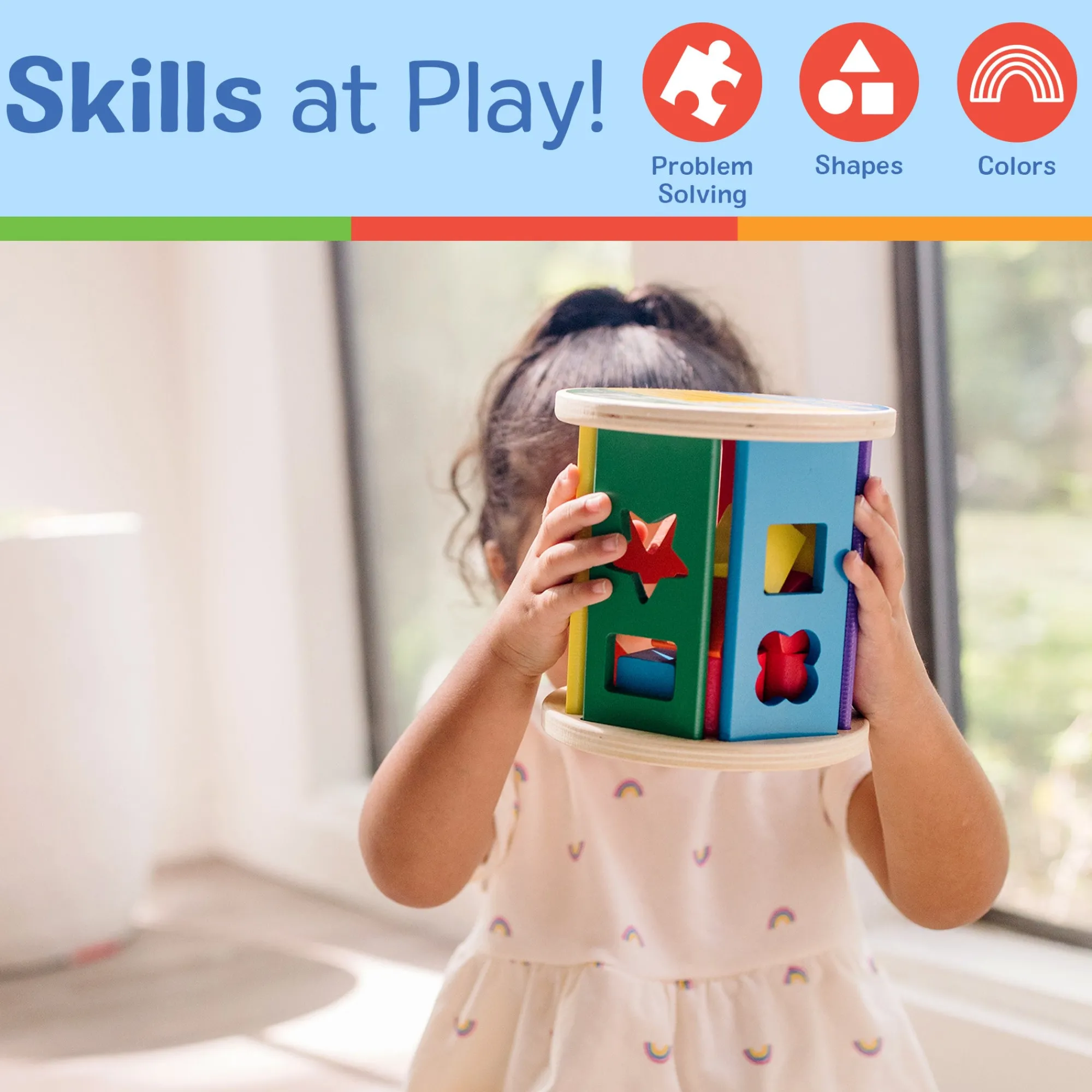 Match and Roll Shape Sorter>Melissa & Doug Clearance