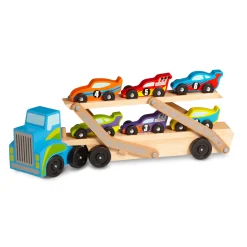 Mega Race Car Carrier>Melissa & Doug Clearance