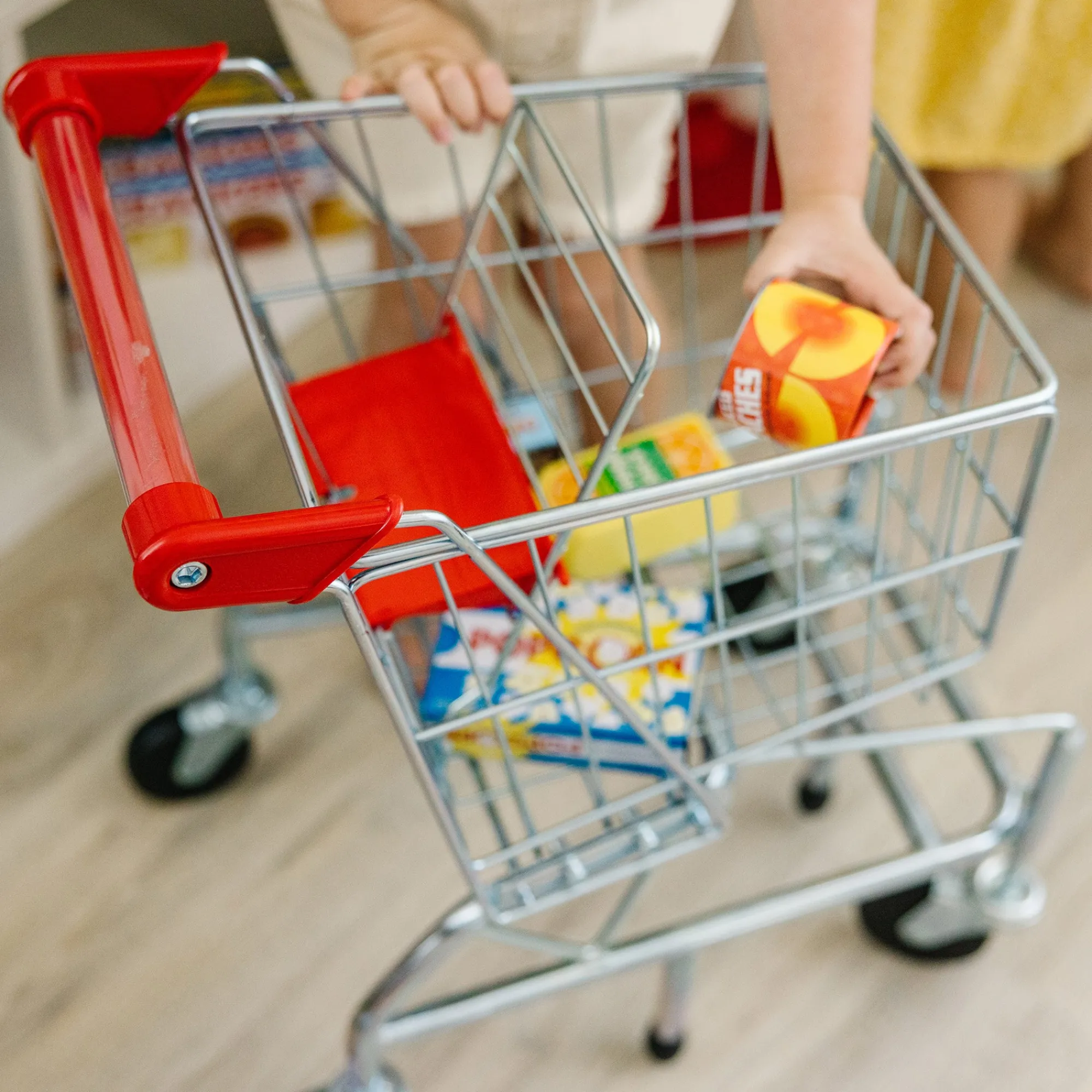 Metal Grocery Shopping Cart Toy>Melissa & Doug Hot