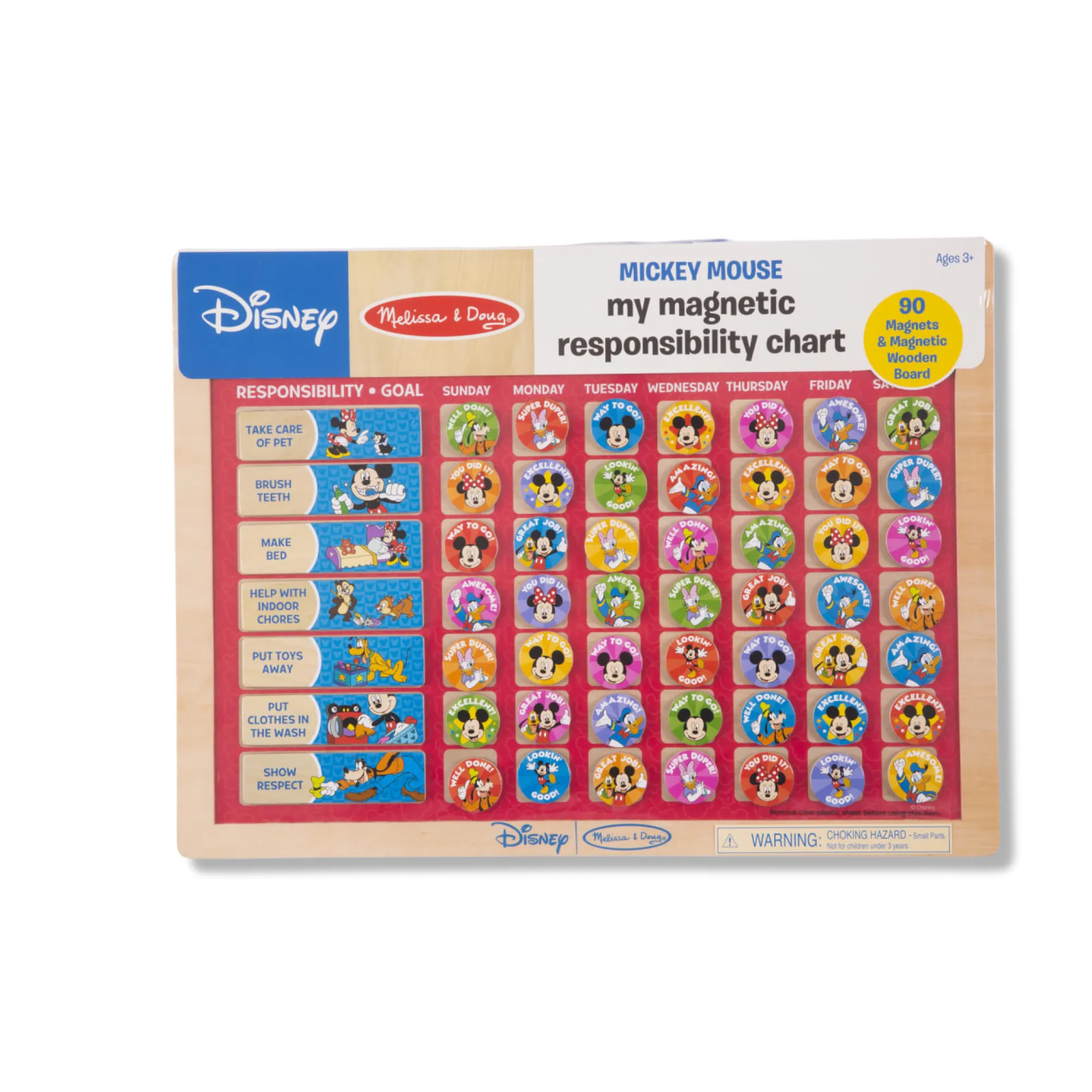 Mickey Mouse My Magnetic Responsibility Chart>Melissa & Doug New