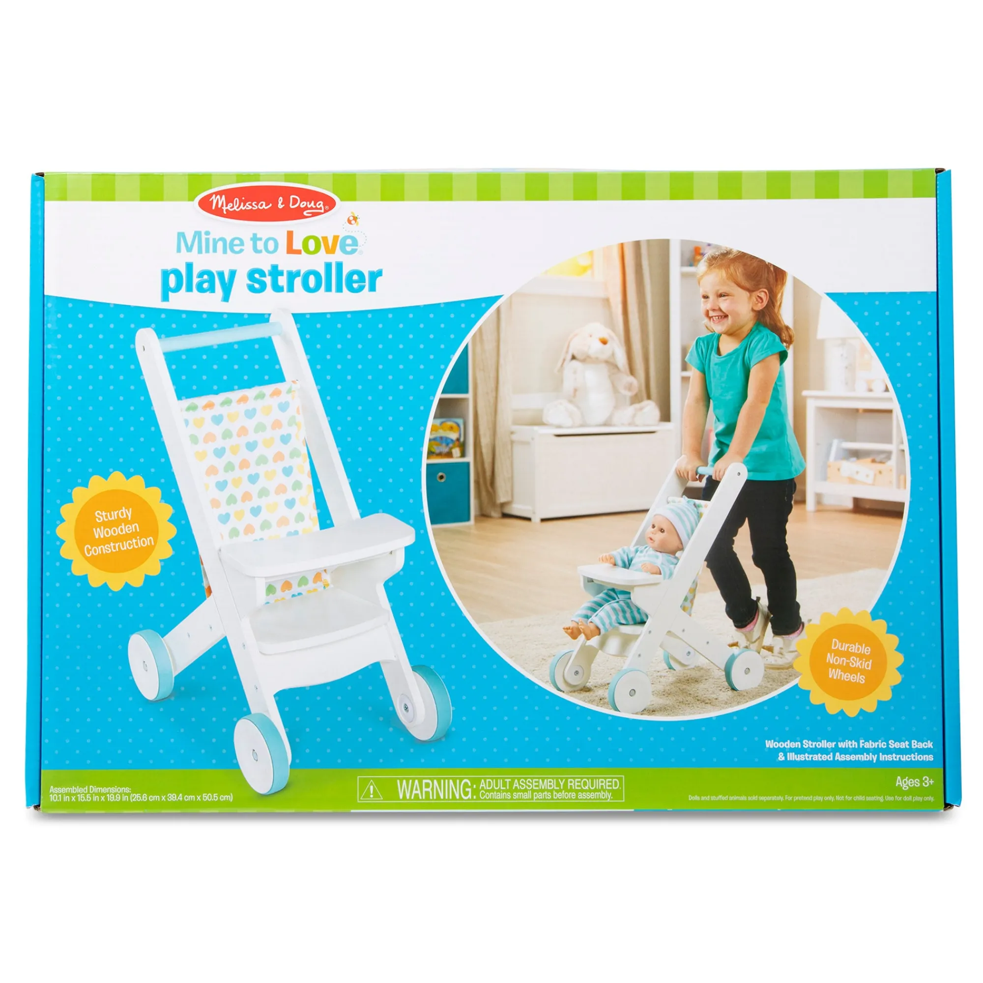 Mine to Love Play Stroller>Melissa & Doug